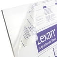 thumbnail image 2 of Lexan Sheet - Polycarbonate - .236" - 1/4" Thick, Clear, 12" x 24" Nominal, 2 of 4