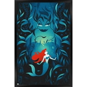 Disney Princess - Ariel - Good vs Evil Wall Poster, 14.725" x 22.375", Framed