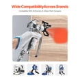 thumbnail image 2 of KFFKFF Airless Paint Application Tool, 3600PSI Intense Pressure Airless Paint Tool with 517 Nozzle, Rotating Connection Airless Paint Kit inclusive of Filters, Cleaning Pin and Brush, 2 of 9