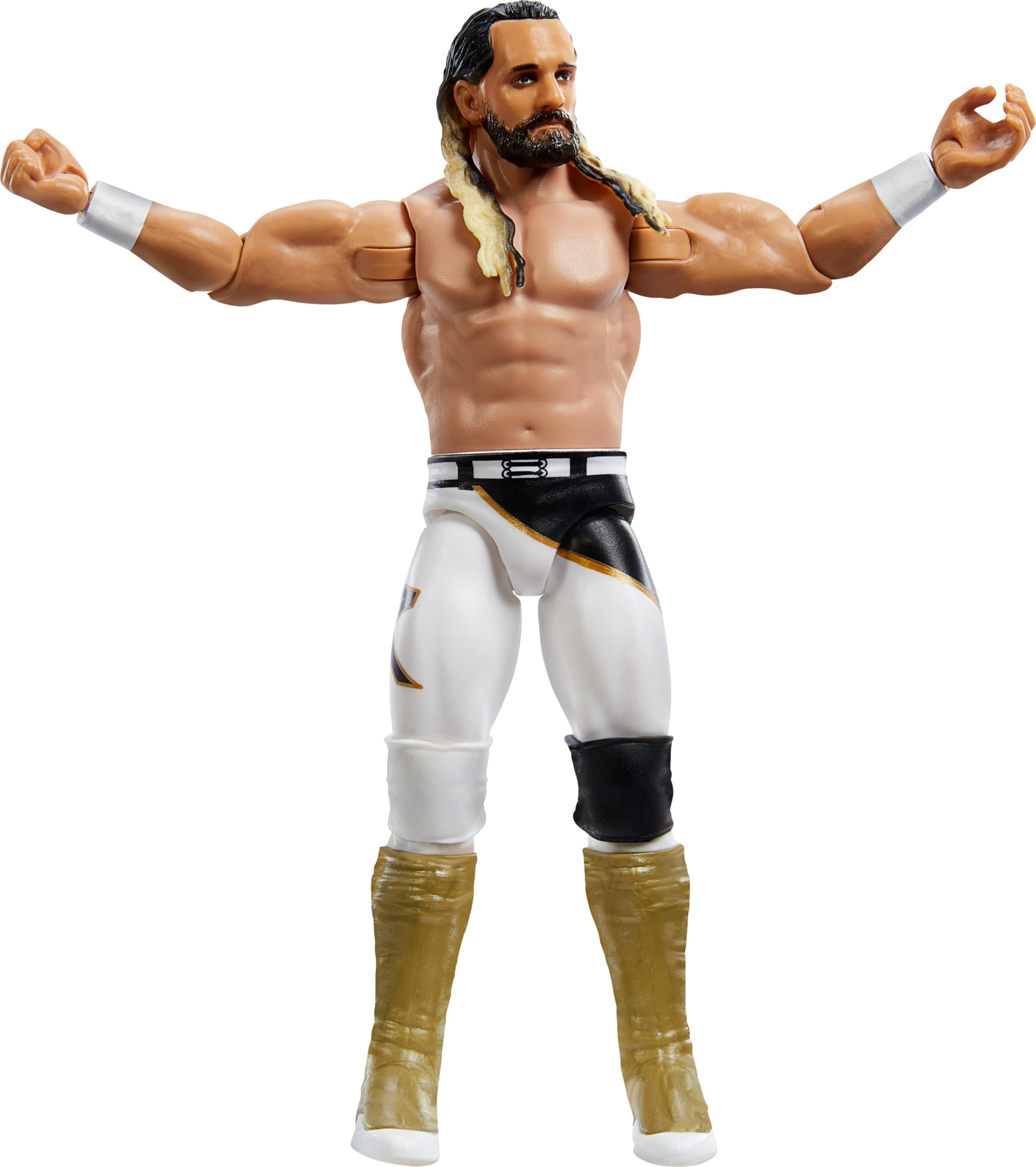 Action Figure WWE Seth Rollins Da 18 Cm – Personaggio Ufficiale Snodabile, Ideale Per Bambini Dai 6 Anni - 2