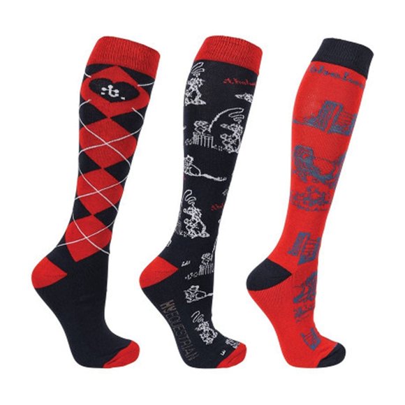 Thelwell Adult Practice Makes Perfect Socks (Pack of 3)