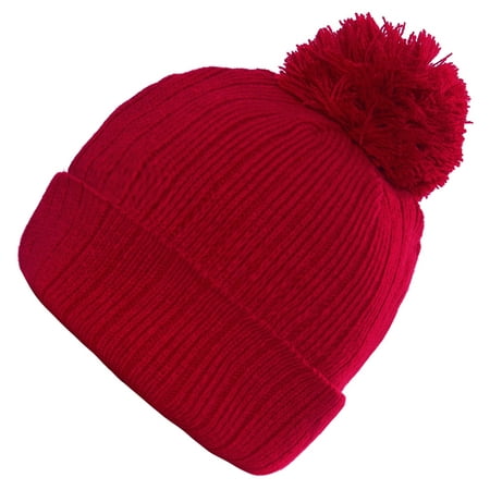 Unisex Pom Pom Men's Women's Winter Beanie Knit Warm Caps Hat Cyber Monday (Best Deals For Cyber Monday 2019)