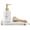 10"x 4" - Beige - Gold, variant on Kitchen Sink Caddy Water Absorbing Stone Drying Tray, Diatomite Bathroom Sink Organizer, Faucet Counter Mat Coaster, Soap Dish Rack Riser Dispenser Sponge Holder, Dark Gray Gold 10" x 4"