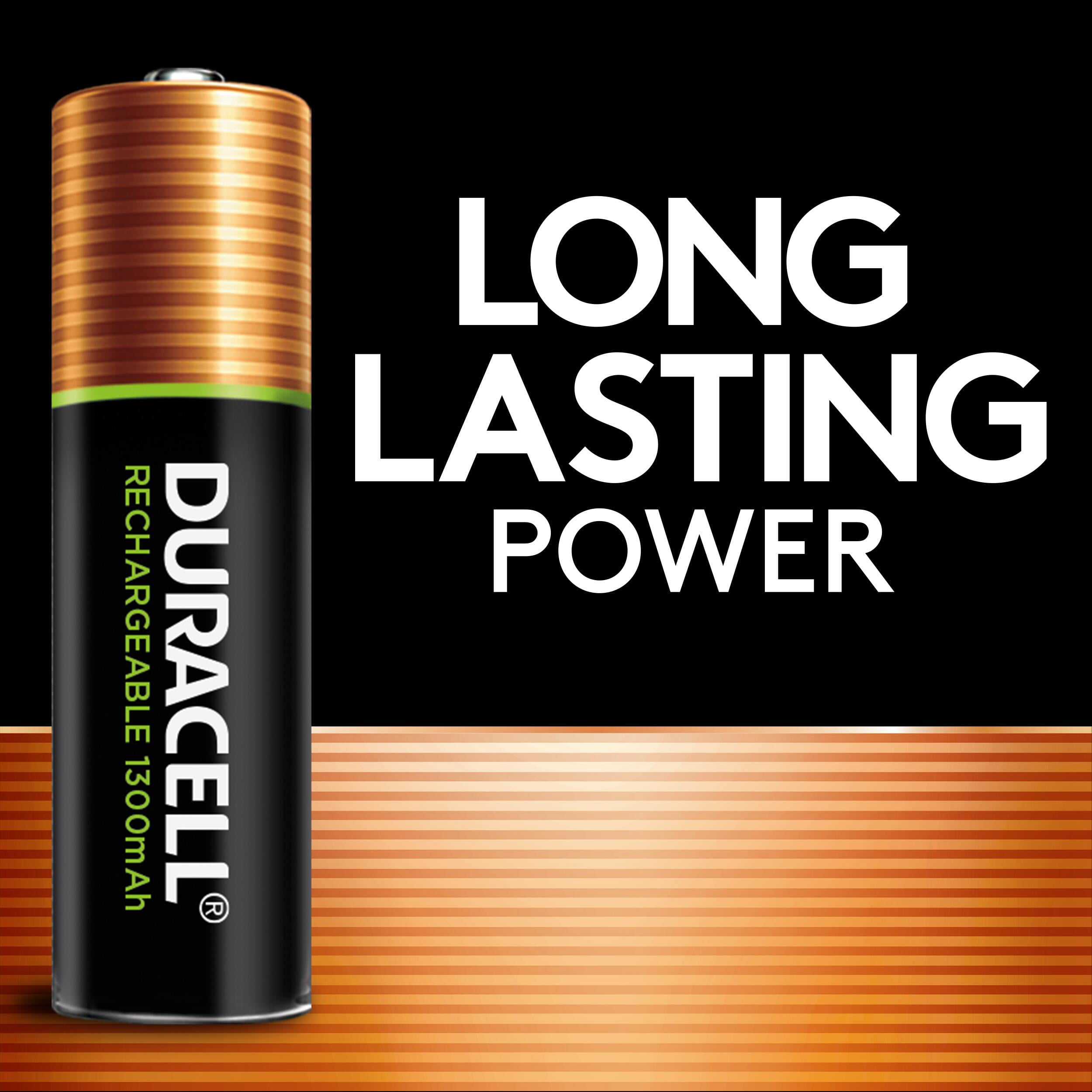 (3 pack) Duracell DX1500B4N Rechargeable Staycharged Nimh Batteries, Aa, 4/Pack