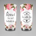 thumbnail image 3 of Taza de hielo de 20 oz con patrón personalizado, taza para automóvil de 20 oz, acero inoxidable 304, taza térmica versátil, 3 of 5