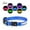 Blue, variant on PcEoTllar LED Dog Collar, Waterproof Rechargeable for Night Walking RGB Colorful Light up Adjustable Safety Dog Collar for Small Dogs (Red)