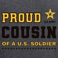 thumbnail image 3 of CafePress - Proud Cousin Of A Soldier Black And Gold - Men's Loose Fit, Cotton - 2 Piece Pajama Set, 3 of 7