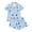 czb# D-Light Blue-231, variant on CUZIBR Girls Halloween Pajamas Sets Soft Comfortable Ghost Pumpkin Lapel Button Short Sleeve Shirt Elastic Waist Shorts 2 Pieces Sleep Loungewear Relaxed Sleepwear Outfits,Orange-C,11-12 Years