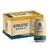Athletic Brewing Company Cerveza Atletica, Craft Non-Alcoholic Beer, 12 fl oz Cans, 6 Pack, 0.5% ABV
