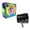 Black, variant on Airzooka Air Blaster Toy Handheld Air Cannon with Pop-Up Sight, Shoots Harmless Air Balls for Indoor Target Practice Family Fun