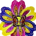 thumbnail image 2 of Juguete Plástico Molino Viento Colorido Mariposa 3D para Jardín (flor), 2 of 6