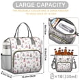 thumbnail image 5 of Beige Princess Castle Rainbow Pattern Womens Lunch Box for Work,Insulated Large Lunch Bag for Tween and Teen,Loncheras Para Mujer,Leakproof Adult Lunch Bag for Work,Beach,Travel,Picnic,Camping, 5 of 7
