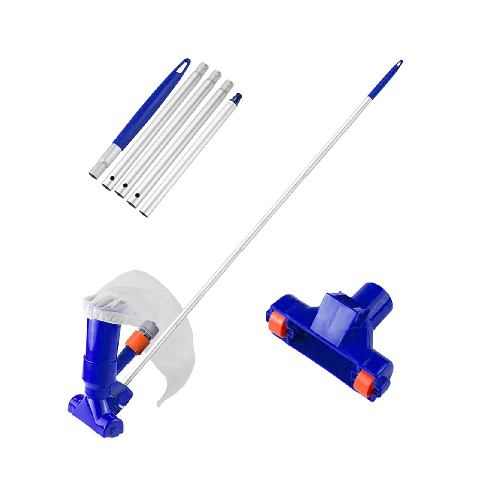1 Set Portable Swimming Pool Vacuum Cleaner Cleaning Tools Suction Head Pool Pond Fountains Spa Pool Vacuum Brush Cleaner ,Great Suction Power