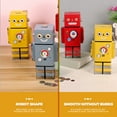 thumbnail image 5 of KALLORY Robot Piggy Bank Bank Kids Bank Machine Box Saving Bank Desktop Decoration Birthday Gift for Boys and, 5 of 10
