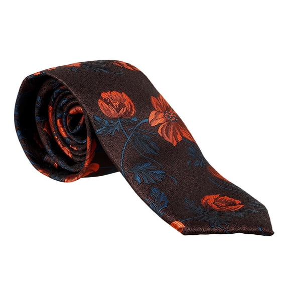 LOLIPPYY Fancy Necktie Business Formal Black 1Pack Holiday Season Casual Wear