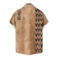 thumbnail image 4 of Coffee Track Gym Bowling Beach Brunch Button Down Tops for Man Fall Summer Short Sleeve High Neck Floral Graphic Hippy Vintage Hawaiian Tops Blouses Shirts Mens 2026 4XL, 4 of 6