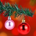 thumbnail image 4 of Monstrate 20 ganchos de adorno de Navidad para decoración de árbol de Navidad, celebración Decoración del hogar 30mmRojo, 4 of 6