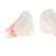 thumbnail image 5 of Adorno de orejas de peluche para casco, duradero, portátil, ligero y cómodo. Diseño de gato blanco., 5 of 9