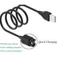 thumbnail image 3 of axGear USB Data Charging Cable for Garmin Vivoactive 3 Smart Watch Charger Sync Wire, 3 of 7