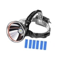 thumbnail image 4 of Linterna LED manos libres Zulema 3 modelos para correr de noche senderismo Camping amarillo, 4 of 8
