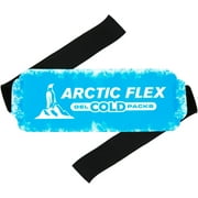 Arctic Flex Hot and Cold Reusable Ice Pack for Injuries - Soft Gel Ice Pack - Therapy Gel Wrap - Reusable Gel Wraps for Joint Pain, Muscle Soreness, Body Inflammation, Shoulder, Knee, Calves, Elbow