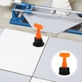 thumbnail image 4 of 50 sets Sistema de nivelación de baldosas de plástico de herramienta de plástico de cerámica Leveladores de azulejos reutilizables, 4 of 5
