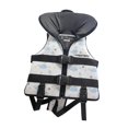 thumbnail image 2 of Chaleco de natación para niños con correas ajustables de secado rápido para kayak, parque acuático y deportes acuáticos. Océano azul, 2 of 8