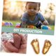 thumbnail image 2 of 1 Set Three-dimensional Hand Modeling Powder Kid Suit Baby Hand Casting Kit Clay Newborn Mud Gift, 2 of 5