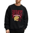 thumbnail image 2 of Football City Team Sweatshirts for Men 2025 Long Sleeve Crewneck Rugby Graphic Sweatshirt Pullover Tops, 2 of 5