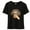 Black, variant on Women's Leopard Lips and Finger Print T-Shirt Graphics Short Sleeve Summer Top