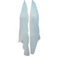 thumbnail image 2 of Wrapables® Solid Color 100% Silk Long Scarf, Sky Blue, 2 of 4