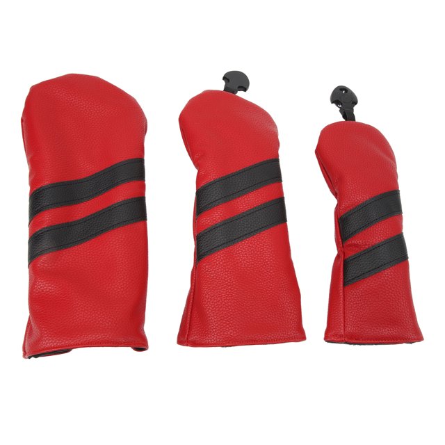 Club Headcover, Rotating Label Sports Headcovers PU Dustproof For