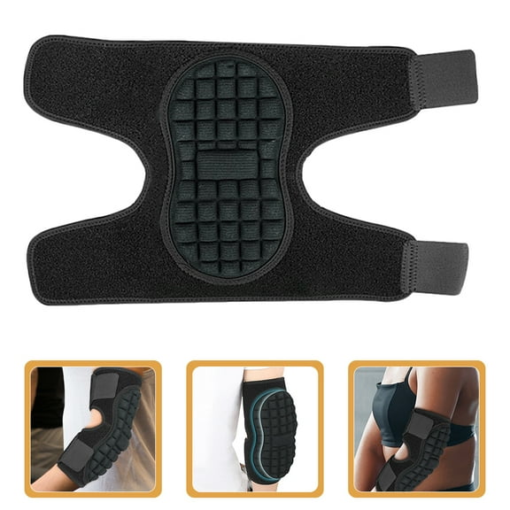 IFANLANDOR 1 Piece Elbow Protective Pads for Sports with Sbr Eva Material Cozy Lining Non Slip Honeycomb Structure