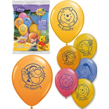 Set of 6 Disney Pooh And Friends 12