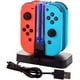 Kit d'Accessoires pour Jeux de Nintendo Starter Grips de Roue Portant le Chargeur de Contrôleur de Protection d'Écran (17) – image 3 sur 3