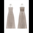 thumbnail image 3 of Vestidos Largos Bohemios Sexys de Verano Sin Espalda para Mujer Gris M, 3 of 5