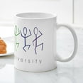 thumbnail image 5 of CafePress - Dancing Rainbow Mug - 11 oz Ceramic Mug - Novelty Coffee Tea Cup, 5 of 6