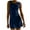 Dark Blue, variant on Women's Tennis Dresses Summer Round Neck Exercise Dress Solid Color Sleeveless Workout Dresses