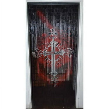 Cross Beaded Curtain
