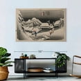 thumbnail image 7 of Elephant Stock Evening Snow At Kambara Wall Art - Horizontal Canvas Wall Art - Living Room Wall Decor - Nature Canvas - Gray And Black Decor By Utagawa Hiroshige - 48" x 32", 7 of 7