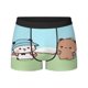 thumbnail image 2 of Ropa interior para hombre de seda de leche Bubu Dudu con forma de oso panda, bóxer para hombre, calzoncillos para hombre, calzoncillos tipo bóxer, 2 of 5