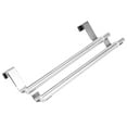 thumbnail image 2 of Kitchen Door Towel Hanger 26×13×3 Double Layers Stainless Steel Telescopic Towel Rack Hanger Organizer Bathroom Kitchen, 2 of 8