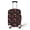 Cherry Print Pattern, variant on HELLHERO Polyester Spandex Luggage Cover for Airport Anti-scuff Dustproof Suitcase Sleeve Anti-fading Suitcase Cover Protector, Rabbit Flowers