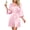 Pure Pink, variant on Silk Satin Robes for Women Bride Bridesmaid Party 3/4 Sleeve Sexy Short Bath Robe Comfy Sleepwear Loungewear Nightwear for Womens, Pure Navy, L
