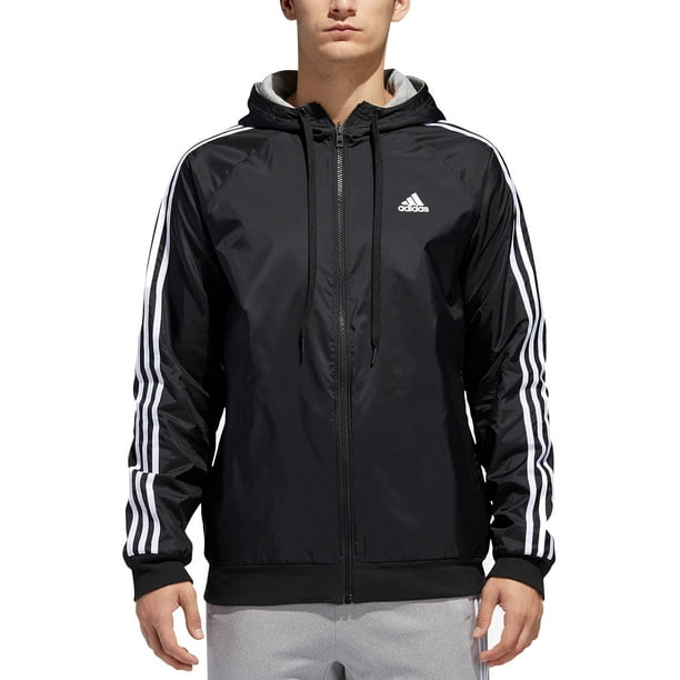 Adidas Coats & Jackets - Mens Jacket Reversible Hooded Long Sleeve ...