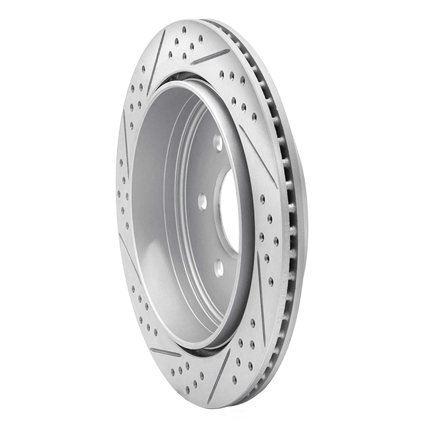 Dynamic Friction Company 830-68017R DFC Geoperformance Rotor - Drilled and Slotted