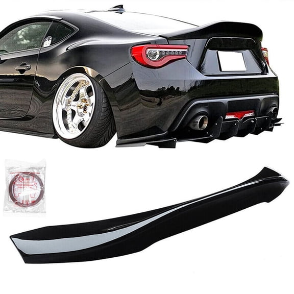 NINTE Rear Trunk Spoiler for 13-16 Scion FRS 13-20 Subaru BRZ 17-20 Toyota 86 Gloss Black