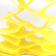 thumbnail image 2 of Cateissary Guirnalda de papel de trébol de cuatro hojas colorida, guirnalda de flores, fiesta de cumpleaños de boda Kits de decoración para fiestas Amarillo Cateissary JJ5912-07, 2 of 6
