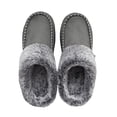 thumbnail image 7 of FREISTERN Women's Fuzzy House Slipper Warm Scuff Memory Foam Slip on Indoor Outdoor House Shoes, 7 of 7