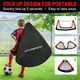 thumbnail image 4 of Porterías de fútbol VAVOSPORT de 4 x 3 pies para niños con equipo de entrenamiento, 4 of 9